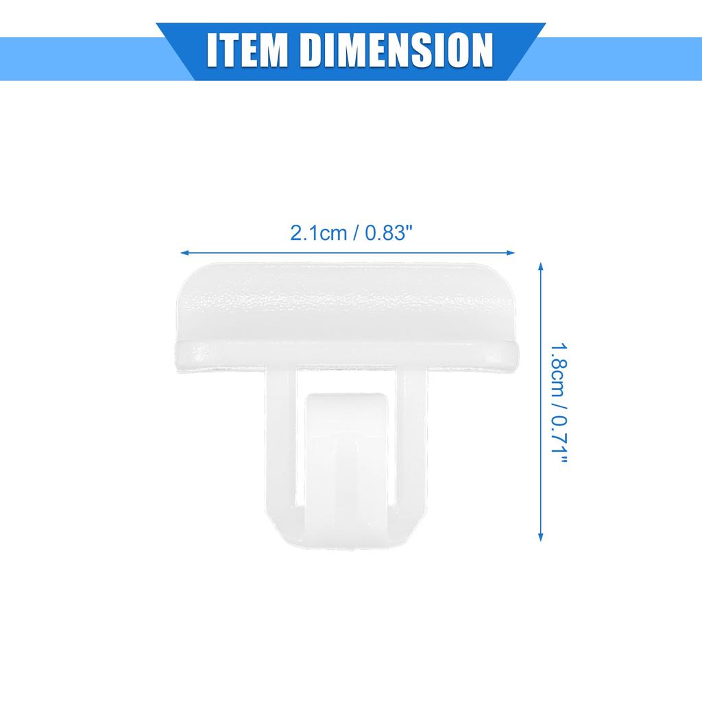VekAuto Bumper Clip Bumper Fender Fastener Clip Rivet Retainer Compatible