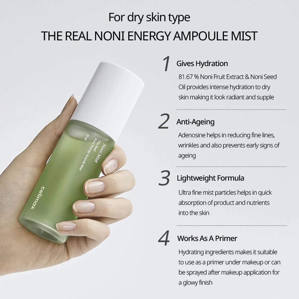 CELIMAX Der echte Noni Energy Ampullennebel 50 ml