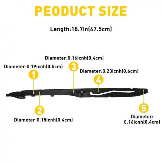 Sunroof Track Assembly for F150 2015- Repair Kit 2017- F350 F250 F450 US