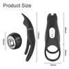 Male Penis Cock Rings Delay Ejaculation Vibrator for Couples Men Enlarger Cockring Masturbator Sex Toys Goods for Adults 18