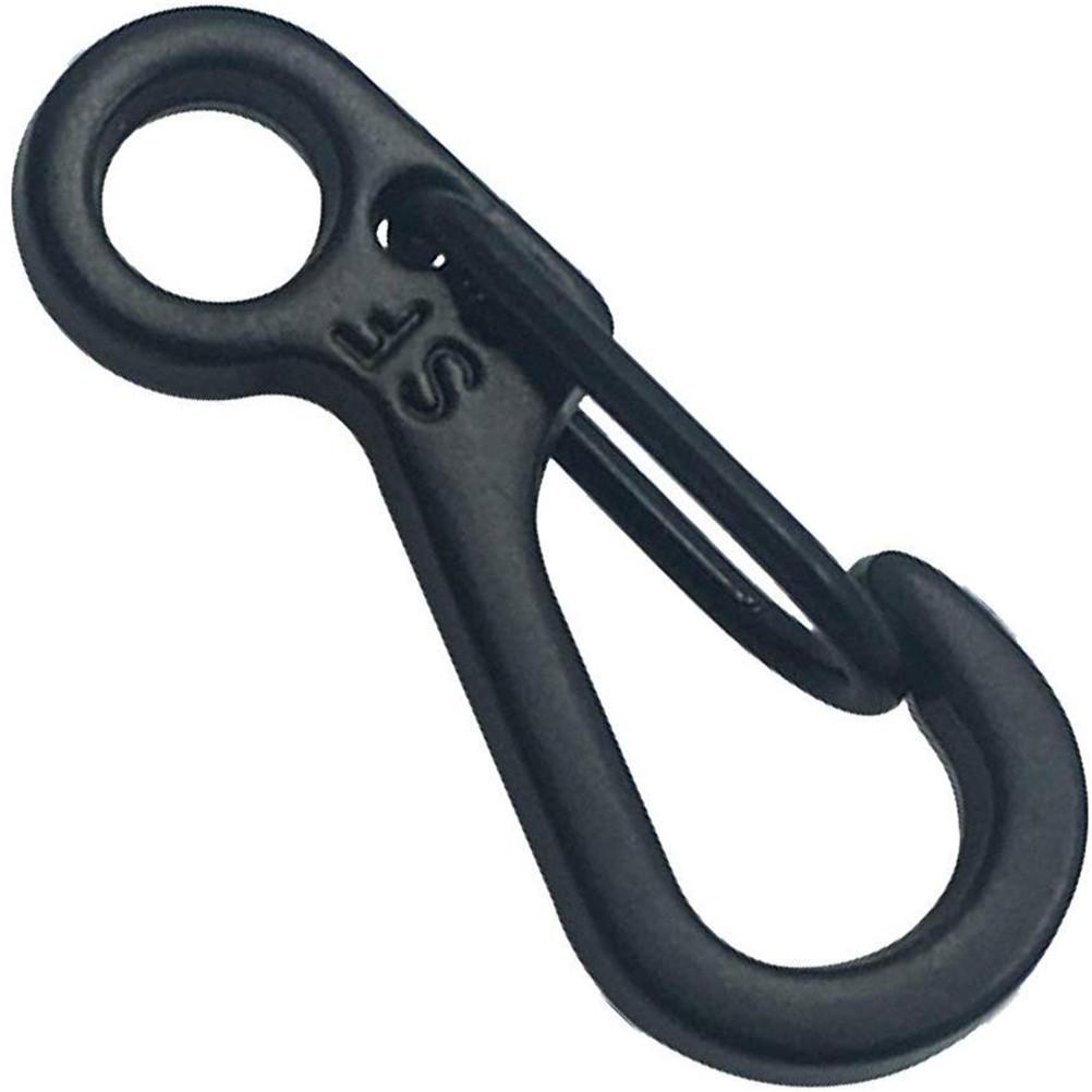 5 10 pcs Lot Zinc Alloy Mini Carabiners Spring Backpack Clasps EDC Keychain Carabiner for Hiking Climbing Camping