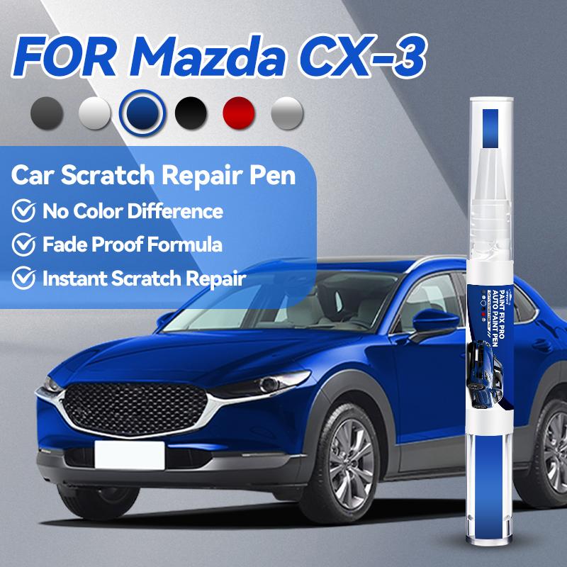 Specialized Automobiles For Mazda CX3 2015-2025 DK Paint Repair Pen Touch Up Scratch Remover DIY Auto Accessories Black White Sl