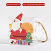 3D Christmas Eve Apple Box - Cartoon Transparent Gift Packaging