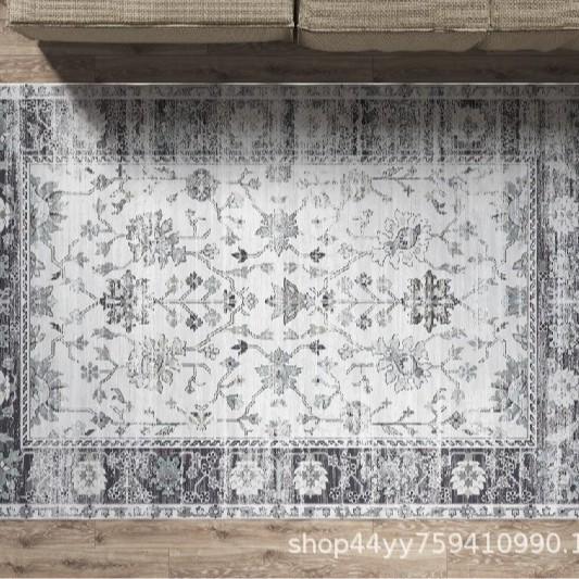 Persian Style Carpet, Living Room Coffee Table, Bedroom Full Of Floor Mats, Ethnic Style Thickened Washable Non-Slip Carpet