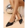 Europe, America 2025 spring and summer new light mouth metal heel high heels women's sexy square head bag head sandals women's shoes