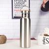 Stainless Steel Thermos Double Wall Vacuum Insulated Travel Water Bottles Flask Cup with Bamboo Lid Biking Camping Hiking Kettle