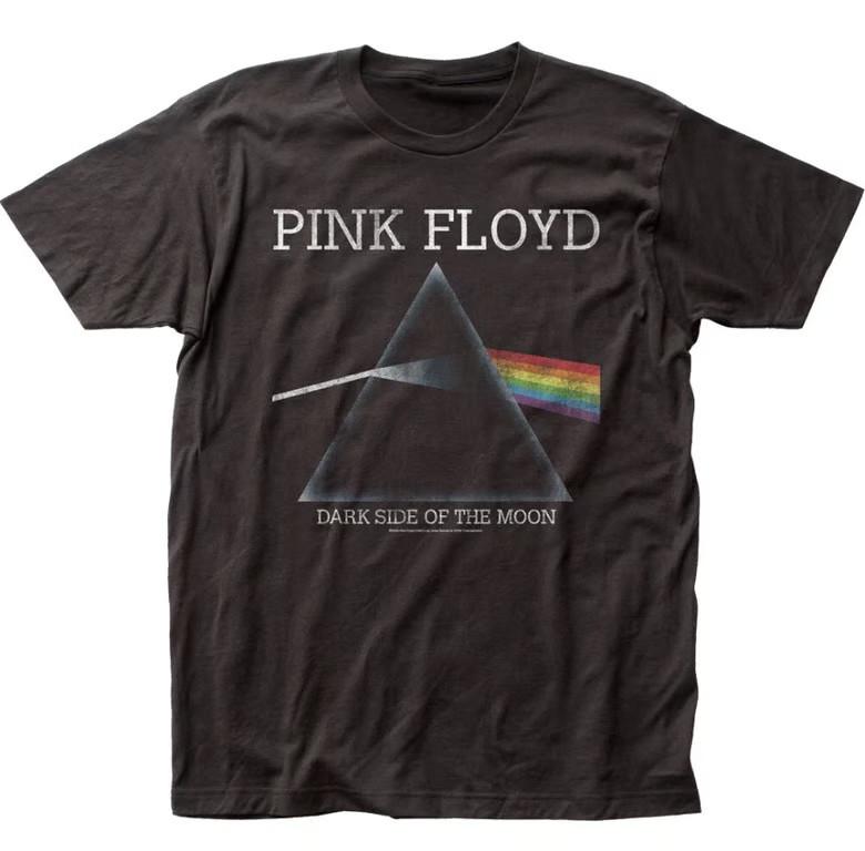 

Pink Floyd The Dark Side of the Moon Потертая футболка Мужская Рок-футболка Новая Черная Унисекс Футболка XXXL