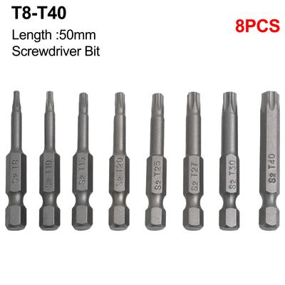 1/4\" Hand Tools Screwdriver Flat Head Hex Magnetic