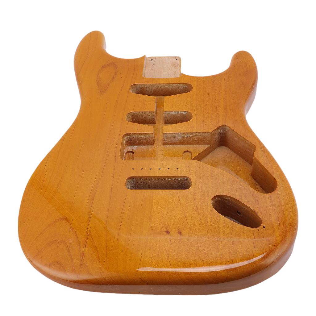Electric Guitar Body Suitable for ST Guitars Poplar Wood Pre Drilled SSH Style Right Handed Electric Guitar Body