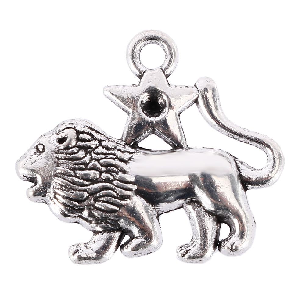 Zinc Zinc Alloy European Tibetan Silver Dangle Beads for Jewelry Making Charm Pendant Accessories
