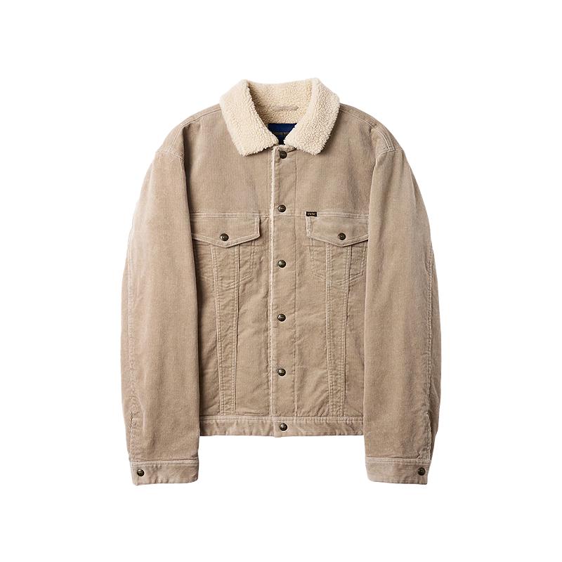 

Teenie Weenie Men s Casual Corduroy Patchwork Fleece Lined Jacket M