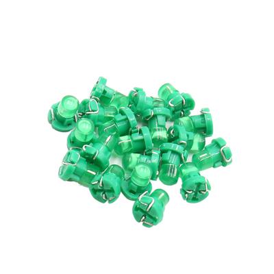 ACROPIX 20pcs LED Dashboard Panel Gauge Light Bulbs for Car Interior T3 Green