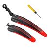 2 Pcs Bicycle Fender Adjustable Front And Rear Fenders Universal Bike Mud Guard Accessories for Mountain Road Bike