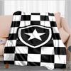 Shield With Star Emblem Printed Throws Blanket Soft Flannel Blankets for Couch Bed Gifts for Men Women Picnic blanket Christmas gifts