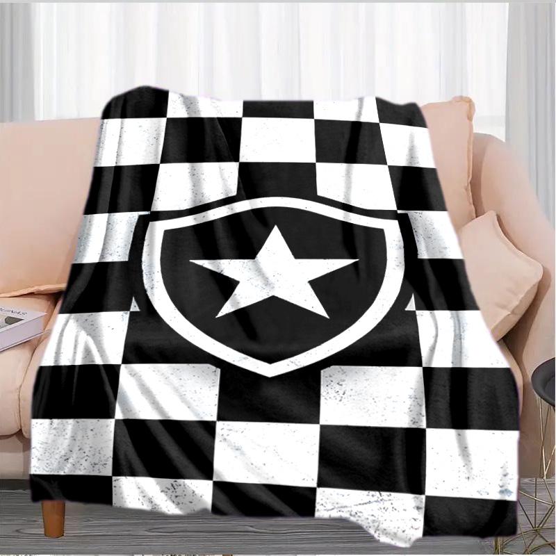 Shield With Star Emblem Printed Throws Blanket Soft Flannel Blankets for Couch Bed Gifts for Men Women Picnic blanket Christmas gifts