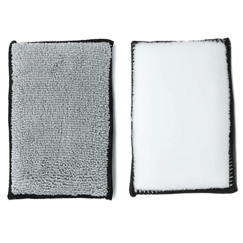 Auto Interior Fleece Scrubbing Sponge for Cleaning in Cars, Microfiber Towel, Wax Sponge, And Car Cleaning Tools, Without Battery