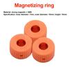 Improve Screwdriver Magnetism with 5Pcs Orange Magnetic Rings (65 characters)
