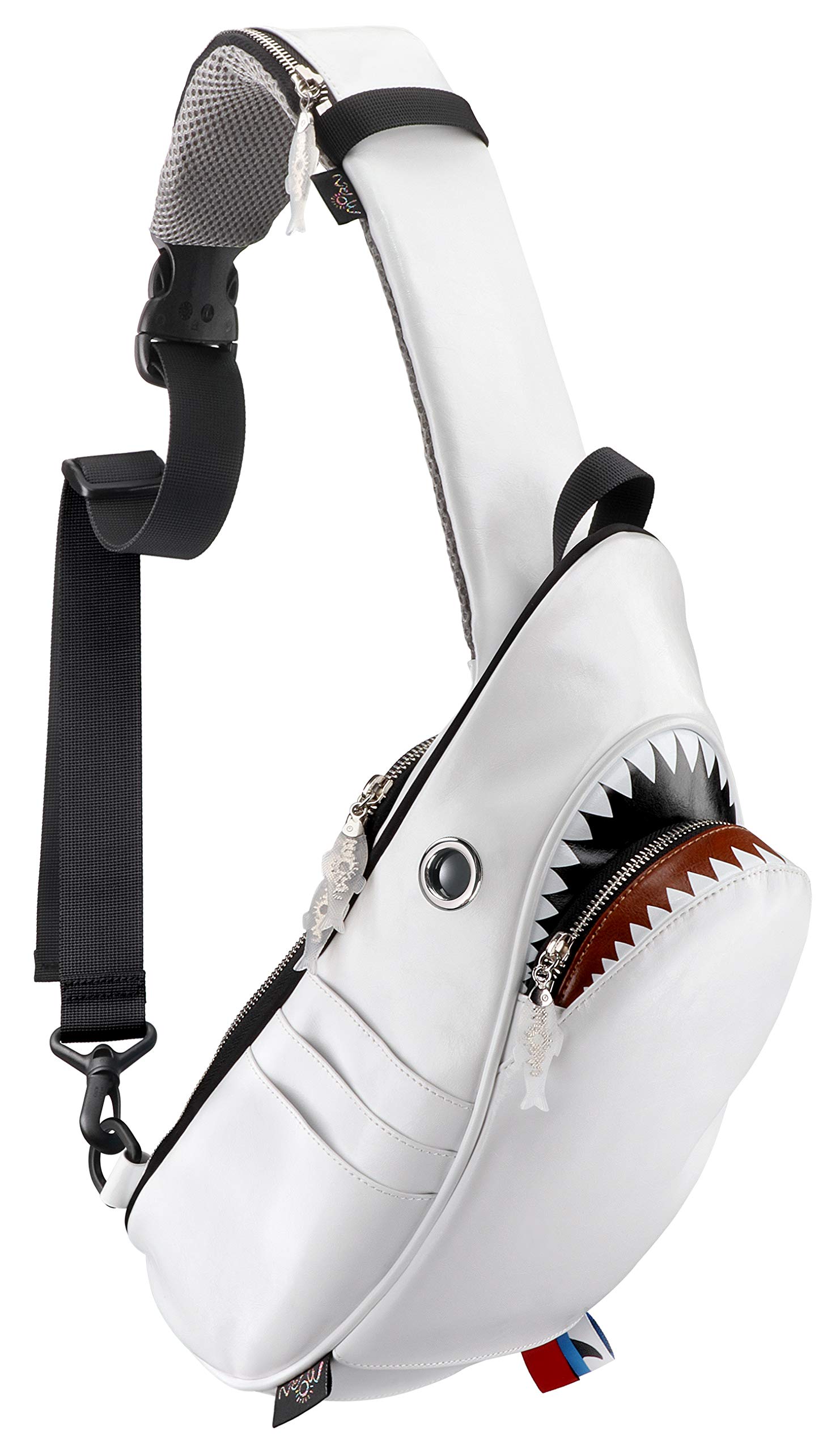 

Сумка Shark Sling Bag біла [Morn Creations] SK-529 білий