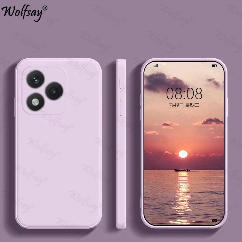 For Honor 400 Lite Case Original Liquid Silicone Back Cover Honor 400 Lite Case For Honor 400 Lite Camera Protector Phone Case