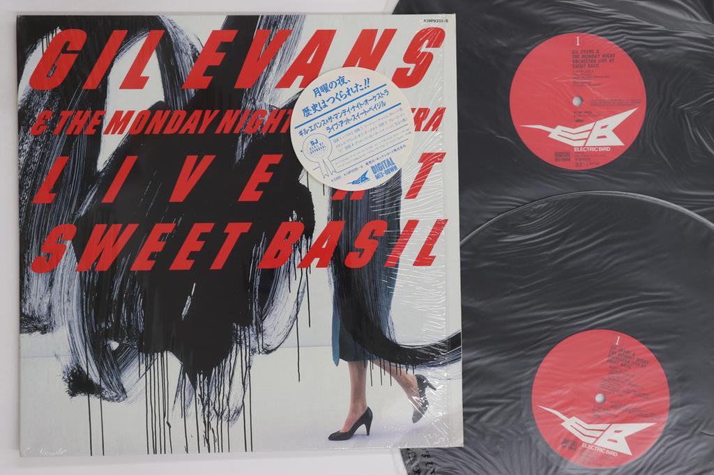 LP Record GIL EVANS - Live At Sweet Basil K19P93956 ELECTRIC BIRD 1985 Japan Jazz Used