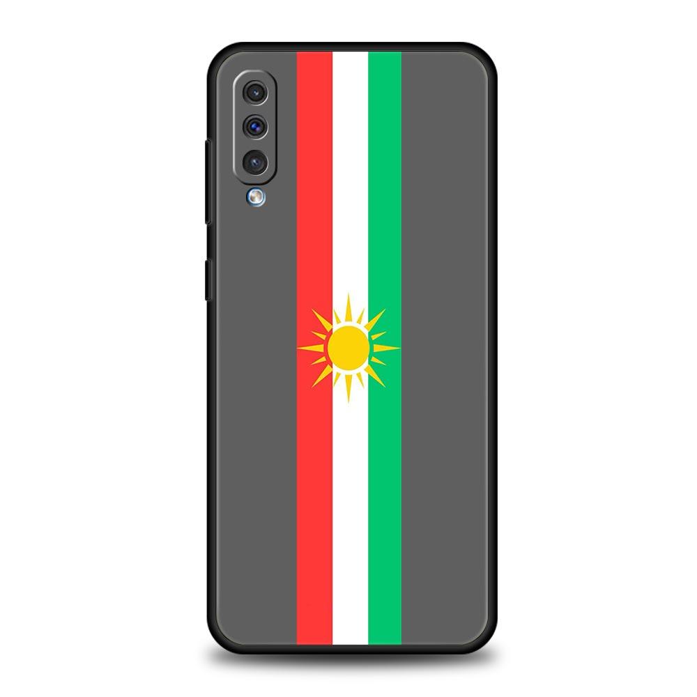 Kurdish flag Phone Case For Samsung A56 A36 A26 A54 A52 A24 A14 A50 A72 A70 A40 A20E A06 A12 A22 A34 A42 A32 A04s A16 5G Cover