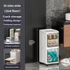 Folding bathroom storage cabinet 1/2/3/4/5/6 layers rack trolley kitchen bathroom locker children's toy folding cabinet narrow cabinet