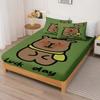 Drap housse dessin Capybara pour enfants, Impression numérique mignonne, Couverture, Bébé Adolescent Avec housse de draps, Literie élastique
