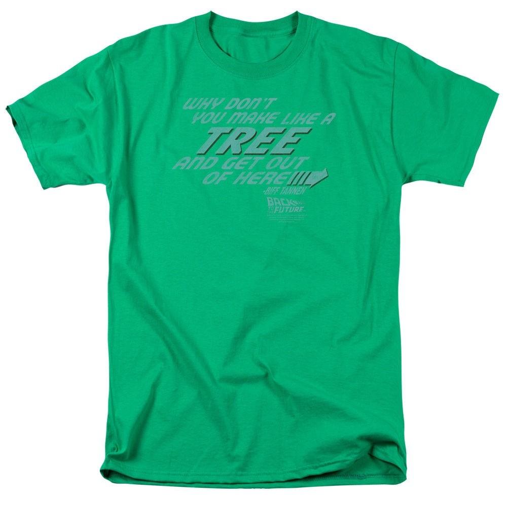 Back To The Future Make Like A Tree T-Shirt Sizes S-4XL NEW