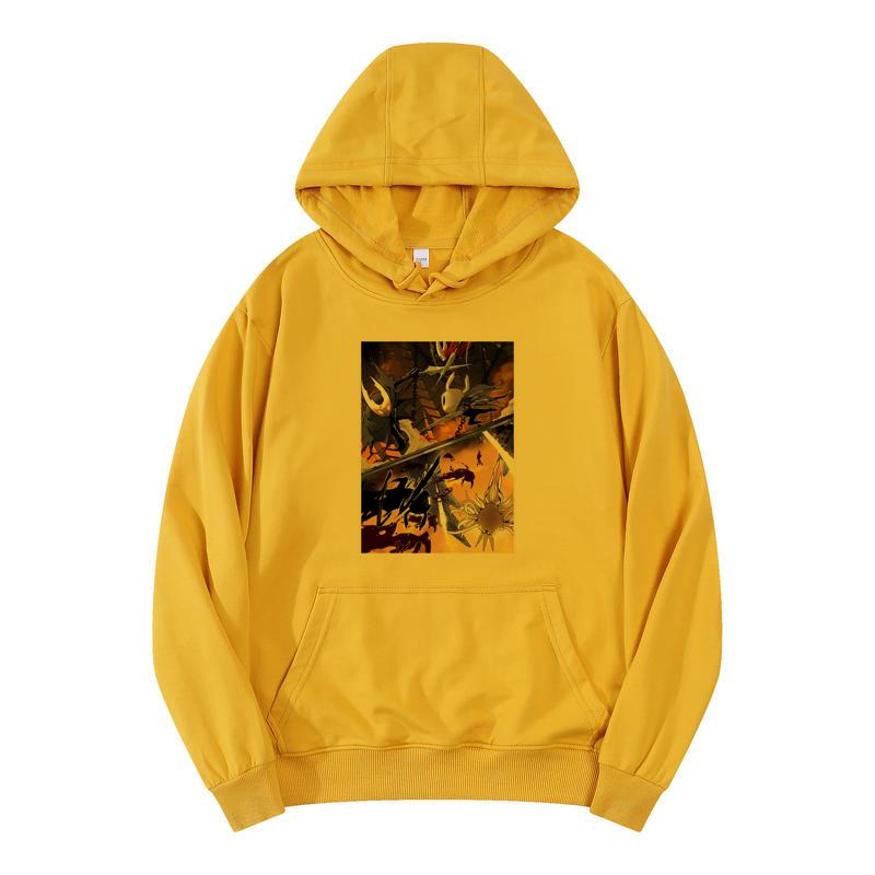 Buy Hoodie Yellow Light Green Light Pink Violet Hoodies Hollow Knight Team Cherry Shovel