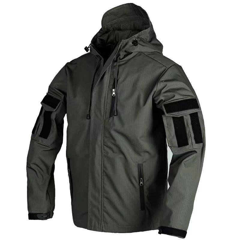 Duty Coat Windbreaker Men's Waterproof Wear-resistant Camouflage Assault Military Fan Outdoor
