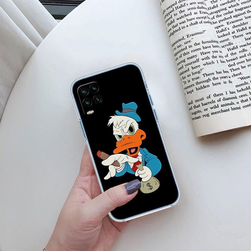 DuckTales Donald Duck Transparent Phone Case for Samsung Galaxy A04 A04S A14 A23 A34 A54 M23 M33 M52 M53