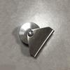 Guide Pulley Wheel Assembly with Two-Hole Mount for Window Roller Repair Door Track Hardware and Guided Motion Support