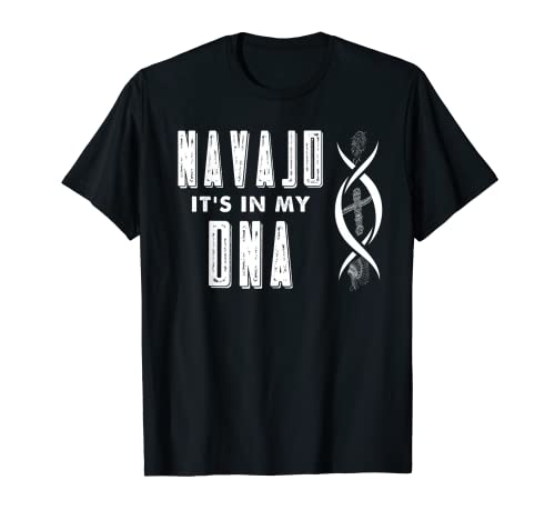 Navajo Native American DNA Roots Indian Pride T-Shirt