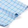 160KG Men's Shirts Big and Tal Classic Plaid Stripe Oxford 100 Cotton Short Sleeve Shirt for Men Shirt Short Sleeve Plus Size