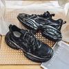 Summer Retro Shoes For Men Chunky Sneaker Summer Thin Mesh Casual Sport Shoes Comfortable Height Increasing Trainers