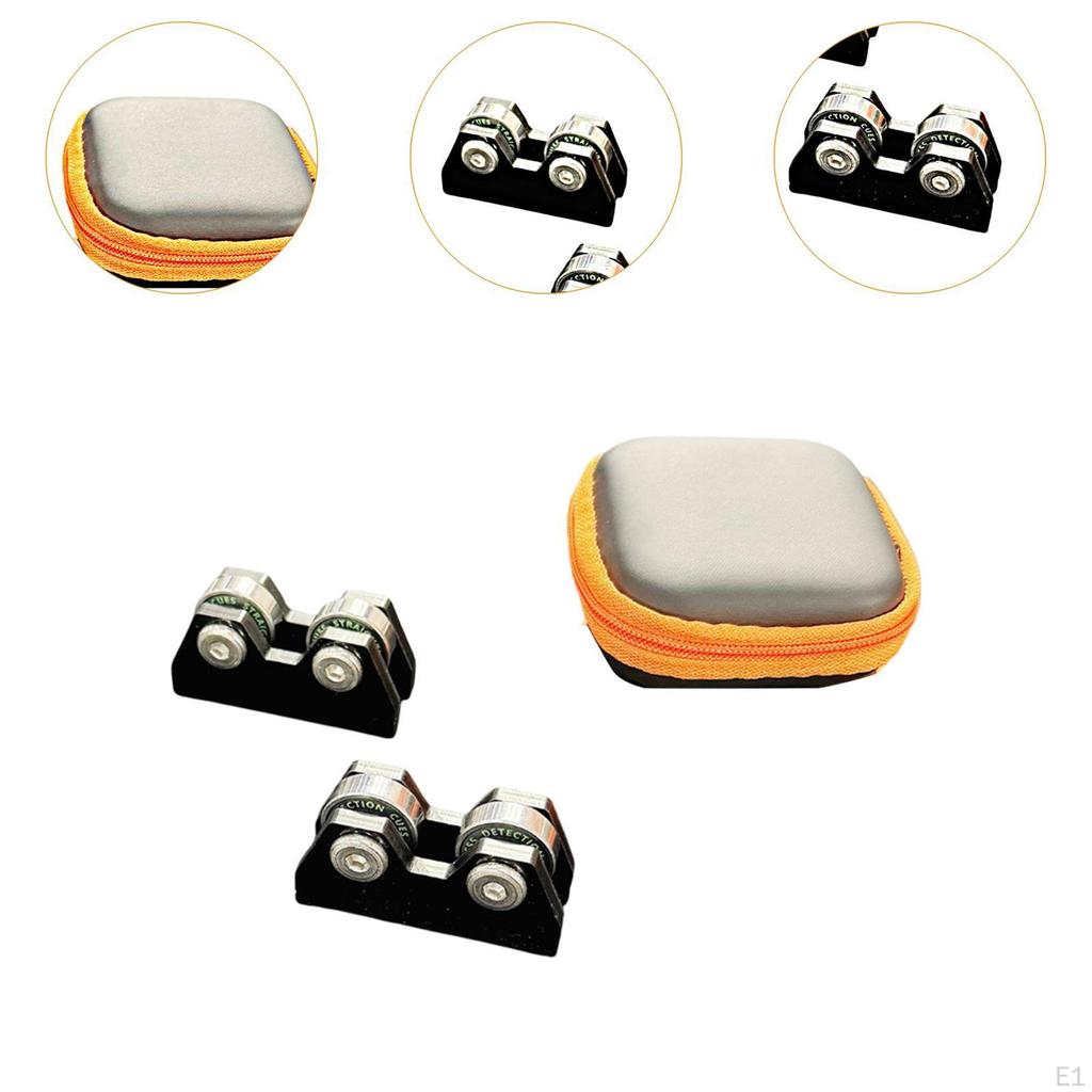 2 Pieces Billiard Straightness Checker Checking Supplies Portable Club Accessories Adults Snooker