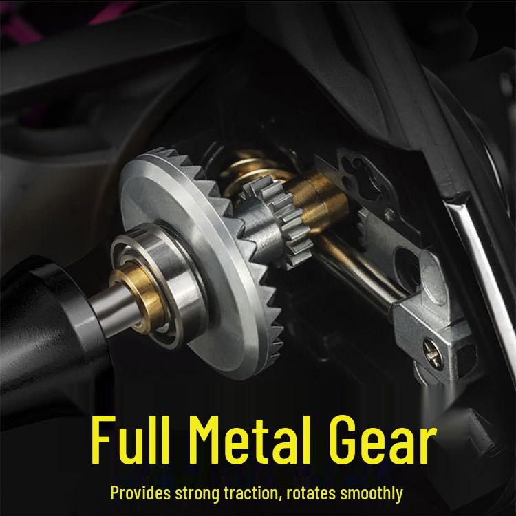 All-Metal Spinning Reel for Sea Fishing: Durable Lure and Line Cup Design