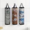 1pc Kitchen Plastic Bag Sorting Hanging Bag Household Hanging Garbage Mesh Bag Storage Box
