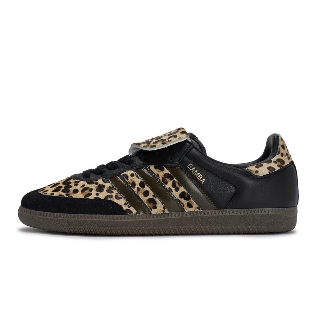 Adidas Originals SAMBA OG Leopard, Special Shoe Box Slip Resistant Abrasion Resistant Slip Resistant Abrasion Resistant B75807(Team80-S-BOX)