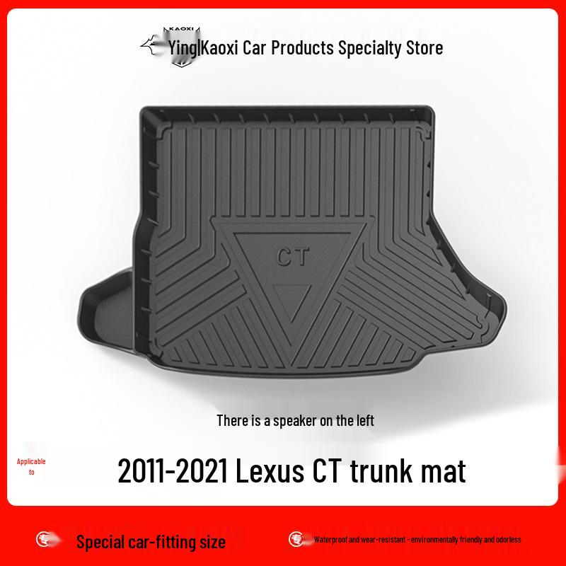 Eco-Friendly TPE Floor Mats and Trunk Mat for 2011-2021 Lexus CT