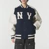 MLB Unisex Winter Wool Baseball Collar Jacket