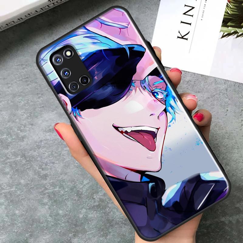 

Аніме-чохол Jujutsu Kaisen Gojo Satoru для OPPO Reno 5 Lite 2Z 2F A15 A52 A72 A92 A83 A54 A74 A94 A5 A9 A31 A53S 2020 Coque OPPO A1K