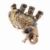   Feng Shui Golden Elephant Statue Sculpture Wealth Figurine Gift Home Decoration(L)