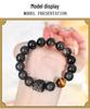 Obsidian Lion Dance Single-Loop Bracelet: Trendy Unisex Bestseller