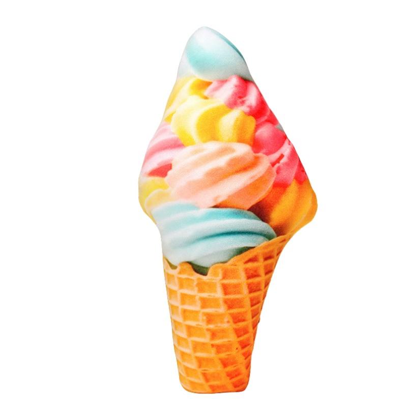 Eis Plüschtier Kissen Weich Und Flauschig Perfektes Geschenk Für Eisliebhaber Buntes Und Niedliches Design