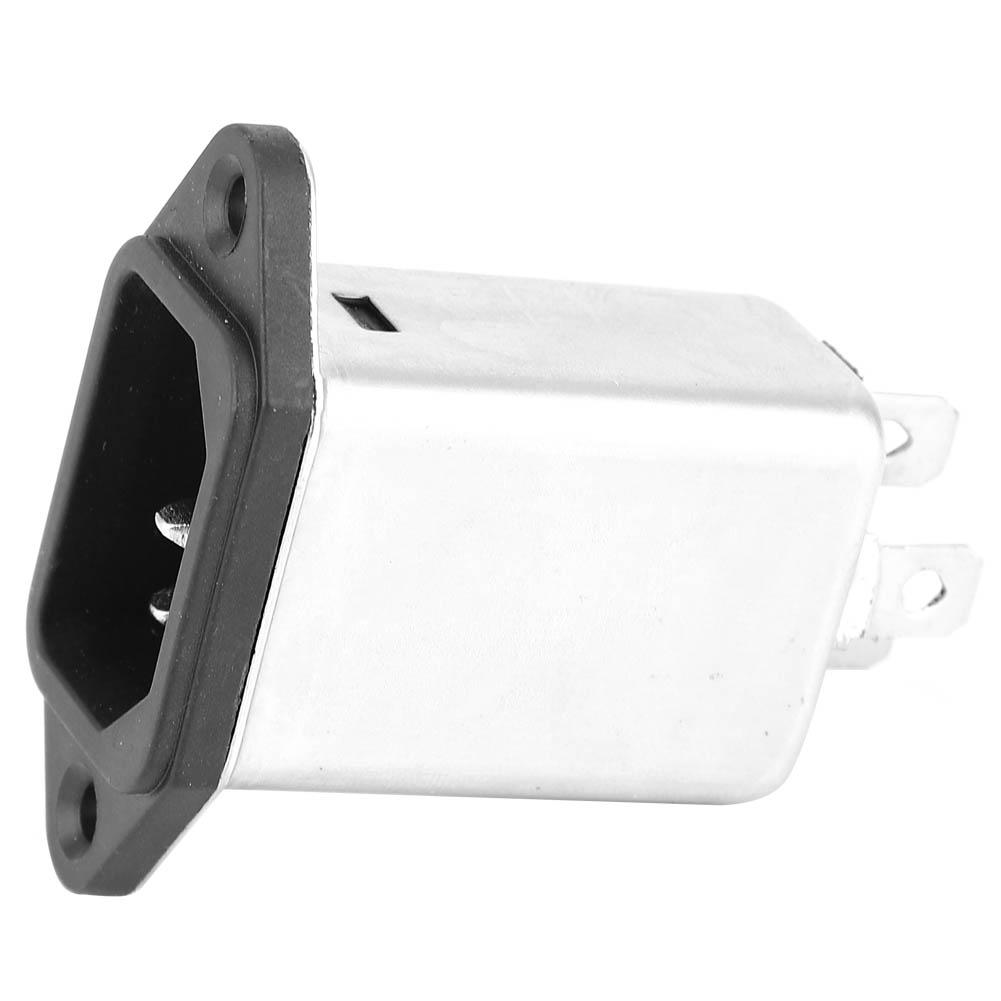 Filter High Quality IEC320 C14 Male Socket Electronic Components 10A CW1D10A T