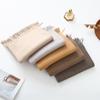 High-End Wool Cashmere Scarf for Women & Men - Versatile Solid Color Shawl for Winter 2026