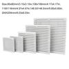 ABS Shutters Fan Grille Without Fan Dust-proof Louver Cabinet Ventilation Filter