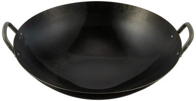 Yamada Industries Iron Hammered Chinese Two Handed Pot 33cm Thickness (Plate 1.2mm)