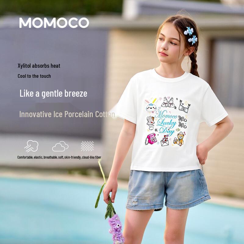 MOMOCO Girls  Short Sleeve T-Shirt 140